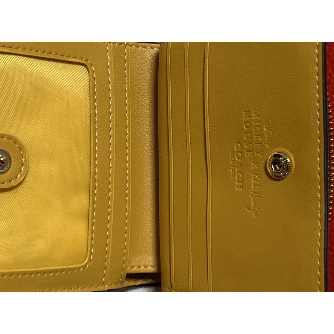 COACH(コーチ)の新品　COACH コーチ　財布　ミッキーマウス　ディズニー　キースヘリングコラボ レディースのファッション小物(財布)の商品写真