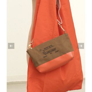 L'Appartement DEUXIEME CLASSE - アパルトモン グッドグリーフPOUCH WITH FOLDING TOTE