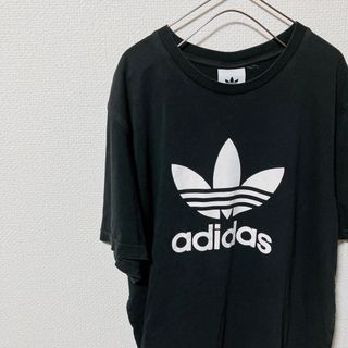 アディダス(adidas)のadidas アディダス トレフォイル デカロゴT 半袖 Lサイズ(Tシャツ/カットソー(半袖/袖なし))