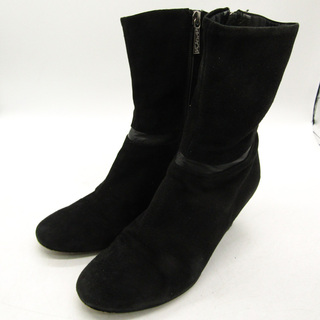 アンテプリマ(ANTEPRIMA)のアンテプリマ ブーツ スウェード ブランド シューズ 靴 日本製 黒 レディース 24サイズ ブラック ANTEPRIMA(ブーツ)