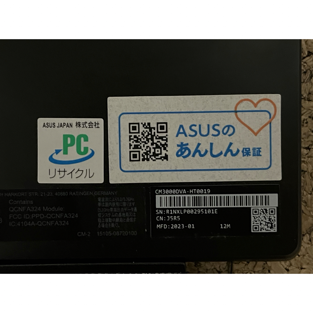 ASUS(エイスース)のASUS Chromebook CM3000DV-HT0019 ジャンク スマホ/家電/カメラのPC/タブレット(タブレット)の商品写真