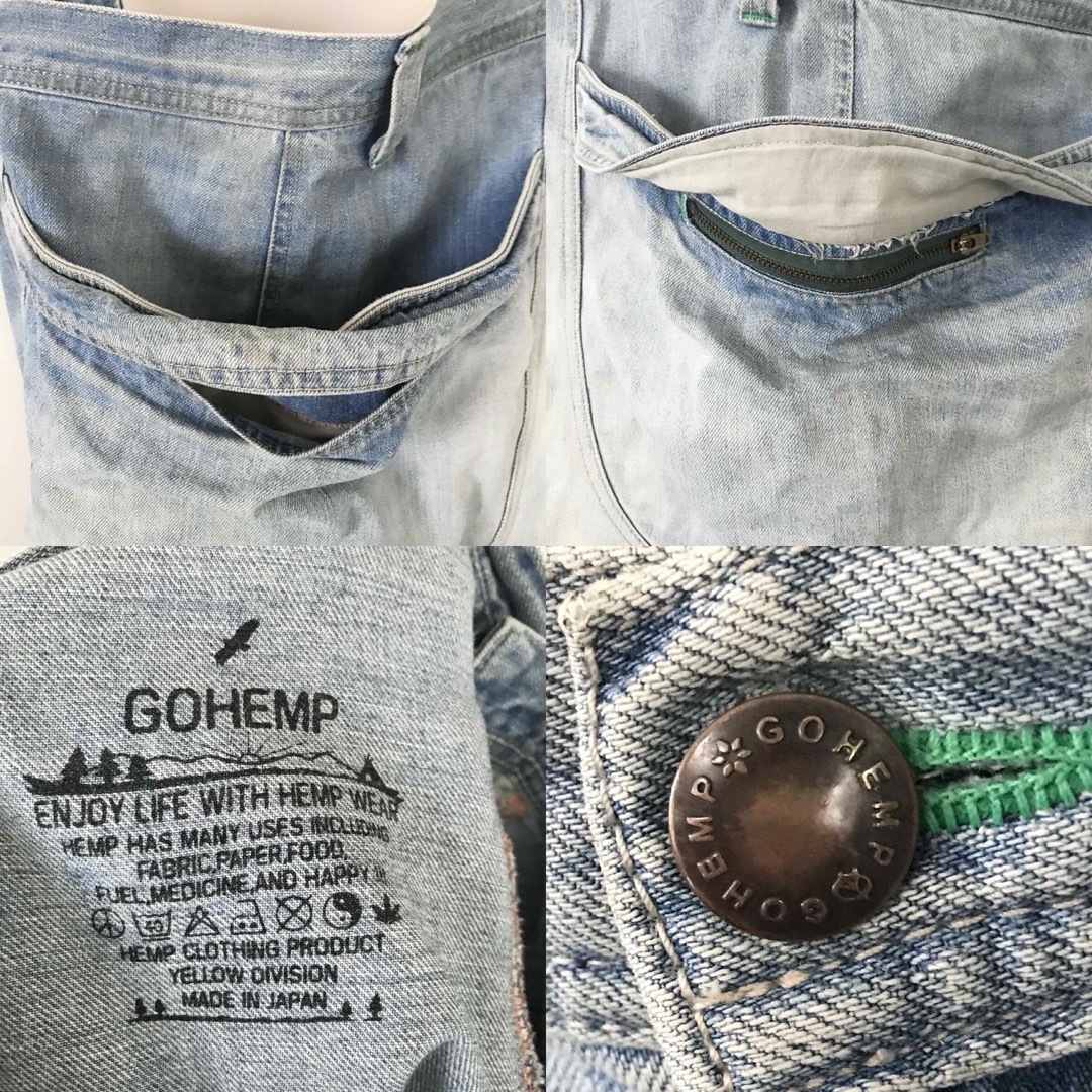GO HEMP - GOHEMP ゴーヘンプ☆ガーデニングショーツ☆ヘンプ混 GO HEMP - GOHEMP ゴーヘンプ☆ガーデニングショーツ☆ヘンプ混