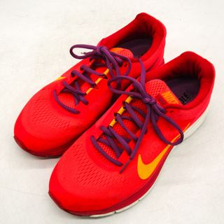 ナイキ(NIKE)のナイキ スニーカー ローカットズームストラクチャー 615588-608 シューズ 靴 赤 メンズ 25.5サイズ レッド NIKE(スニーカー)