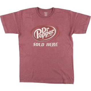 古着 TNT Dr PEPPER ドクターペッパー アドバタイジングTシャツ メンズM /eaa442507(Tシャツ/カットソー(半袖/袖なし))