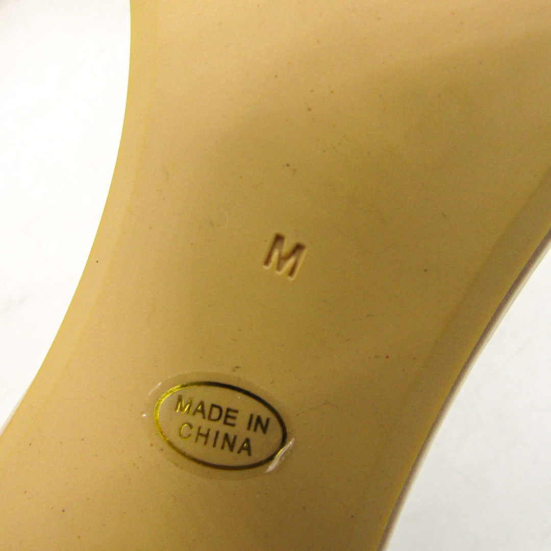 LOWRYS FARM(ローリーズファーム)のローリーズファーム サンダル ストラップ チャンキーヒール ブランド 靴 レディース Mサイズ ベージュ LOWRYS FARM レディースの靴/シューズ(サンダル)の商品写真