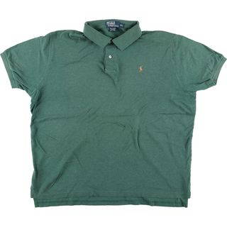 ラルフローレン(Ralph Lauren)の古着 ラルフローレン Ralph Lauren POLO by Ralph Lauren 半袖 ポロシャツ メンズXXL /eaa445790(ポロシャツ)