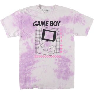 古着 GAME BOY ゲームボーイ タイダイ柄 アドバタイジングTシャツ メンズM /eaa446358(Tシャツ/カットソー(半袖/袖なし))