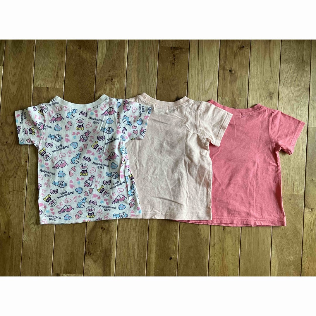 中古 女の子 ベビー アンパンマン 半袖 Tシャツ 95センチ セット キッズ/ベビー/マタニティのキッズ服女の子用(90cm~)(Tシャツ/カットソー)の商品写真