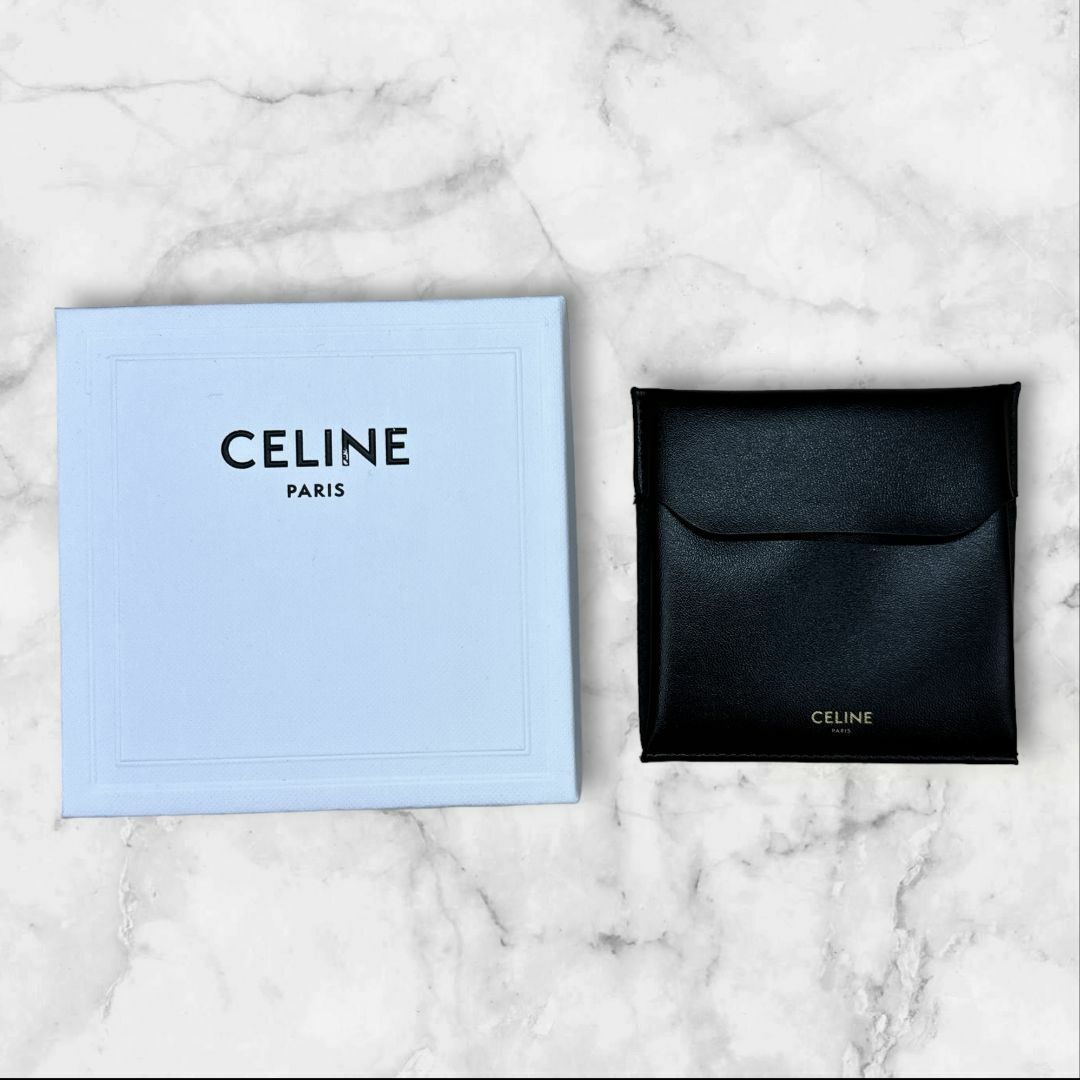 celine(セリーヌ)のセリーヌ CELINE ピアス ノット スモール フープ ゴールド 片耳 レディースのアクセサリー(ピアス)の商品写真