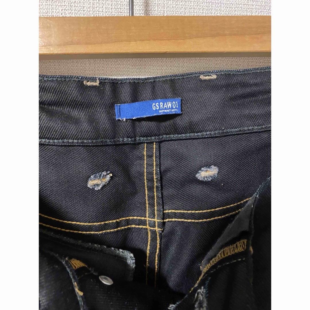 G-STAR RAW(ジースター)のG-STAR RAW 5204 DENIM 色落ち アタリ ハチノス 有り メンズのパンツ(デニム/ジーンズ)の商品写真