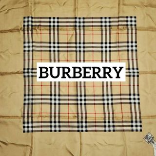 BURBERRY - ★BURBERRY★ スカーフ チェック ロゴ ベージュ