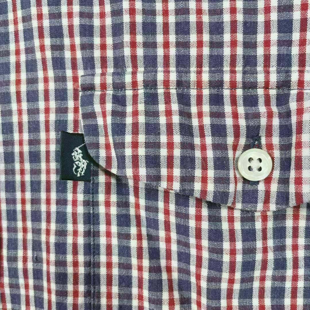 Ralph Lauren(ラルフローレン)の82V 90s CREEK ラルフローレン BD長袖シャツ 胸ポケットポニー刺繍 メンズのトップス(シャツ)の商品写真