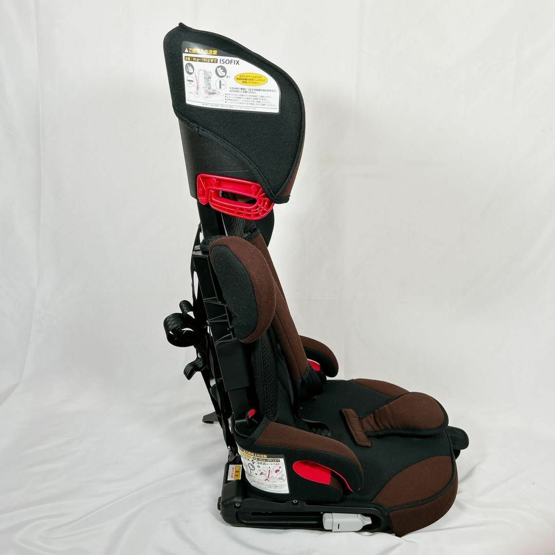 【美品】日本育児　トラベルベスト　EC フィックス　ISOFIX キッズ/ベビー/マタニティの外出/移動用品(自動車用チャイルドシート本体)の商品写真