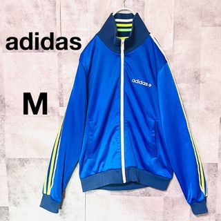 アディダス(adidas)の【大人気】adidasジャージ上　ハイネック　3本ライン刺繍ロゴバッグロゴM(ジャージ)