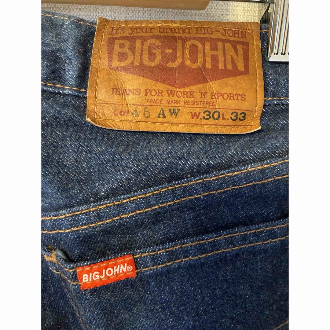BIG JOHN(ビッグジョン)の90s BIG JOHN Straight Jeans W30 L33 メンズのパンツ(デニム/ジーンズ)の商品写真
