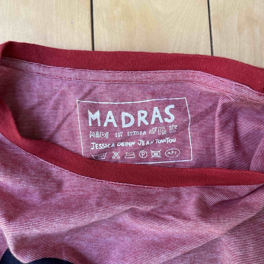 A.P.C(アーペーセー)のA.P.C. MADRAS カットソー Tシャツ メンズのトップス(Tシャツ/カットソー(半袖/袖なし))の商品写真