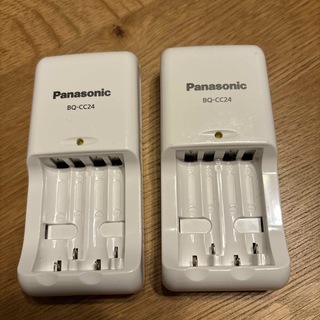 パナソニック(Panasonic)のパナソニック　エボルタ　エネループ　充電器　BQ-CC24(バッテリー/充電器)