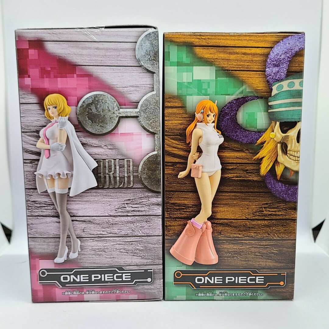 BANPRESTO(バンプレスト)のワンピース DXF ステューシー＆ナミ フィギュア2種セット エンタメ/ホビーのフィギュア(アニメ/ゲーム)の商品写真