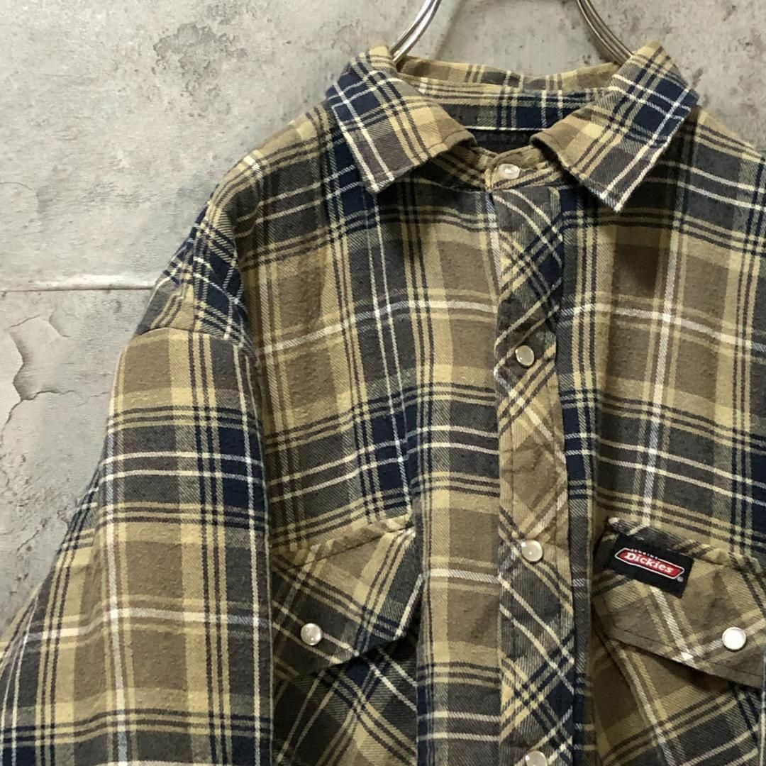 Dickies(ディッキーズ)の【Dickies】胸ポケ ワンポイント チェック柄 ジャケット その他のその他(その他)の商品写真