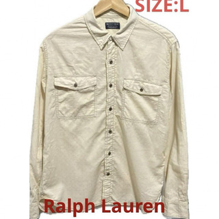 ラルフローレン(Ralph Lauren)のラルフローレン　長袖　シャツ　ベージュ　Ralph Lauren(シャツ)