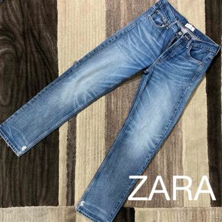 ZARA - 【送料無料】ZARA ザラ　デニム　ジーンズ　ストレート　綿100%？　06