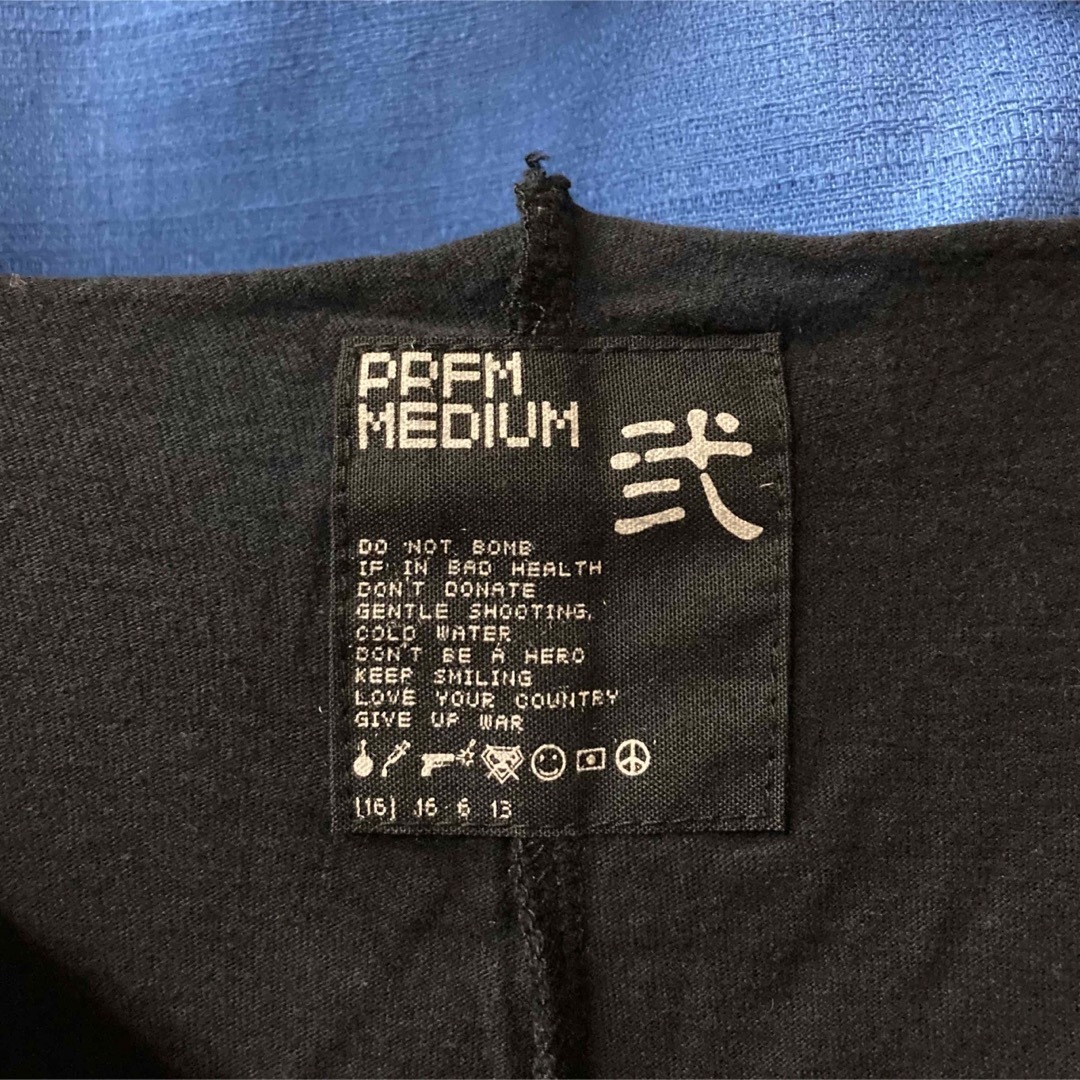 PPFM(ピーピーエフエム)の【ロックでパンクなデザイン！】PPFM ペイトンプレイス　カットソー　M メンズのトップス(Tシャツ/カットソー(七分/長袖))の商品写真