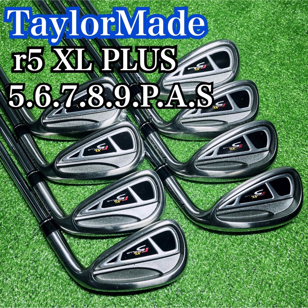 TaylorMade(テーラーメイド)のC741 TaylorMade r5 XL PLUS アイアン メンズ 右利き スポーツ/アウトドアのゴルフ(クラブ)の商品写真