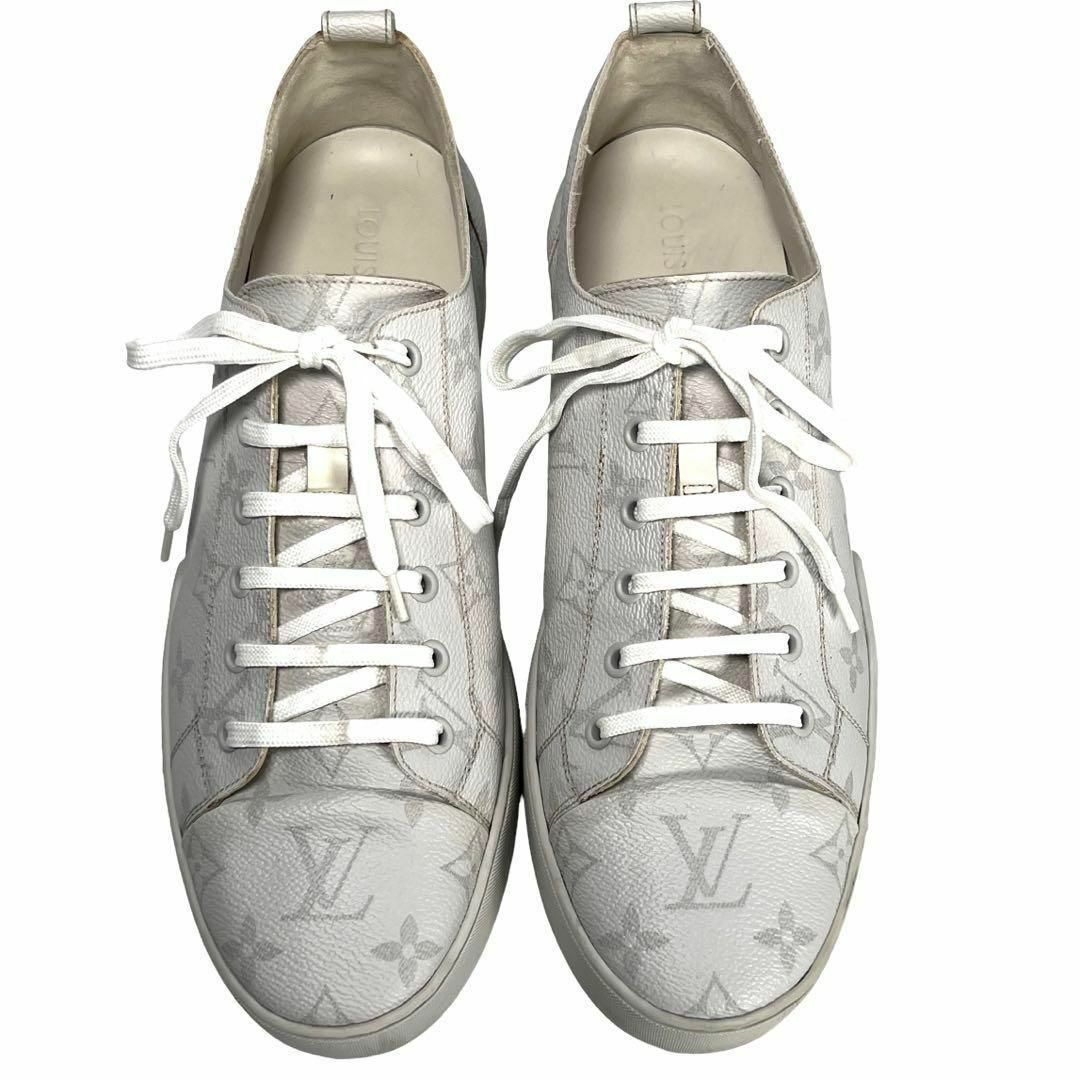ルイヴィトン LOUIS VUITTON スニーカー モノグラム メンズ 8表記 ルイヴィトン LOUIS VUITTON スニーカー モノグラム メンズ 8表記