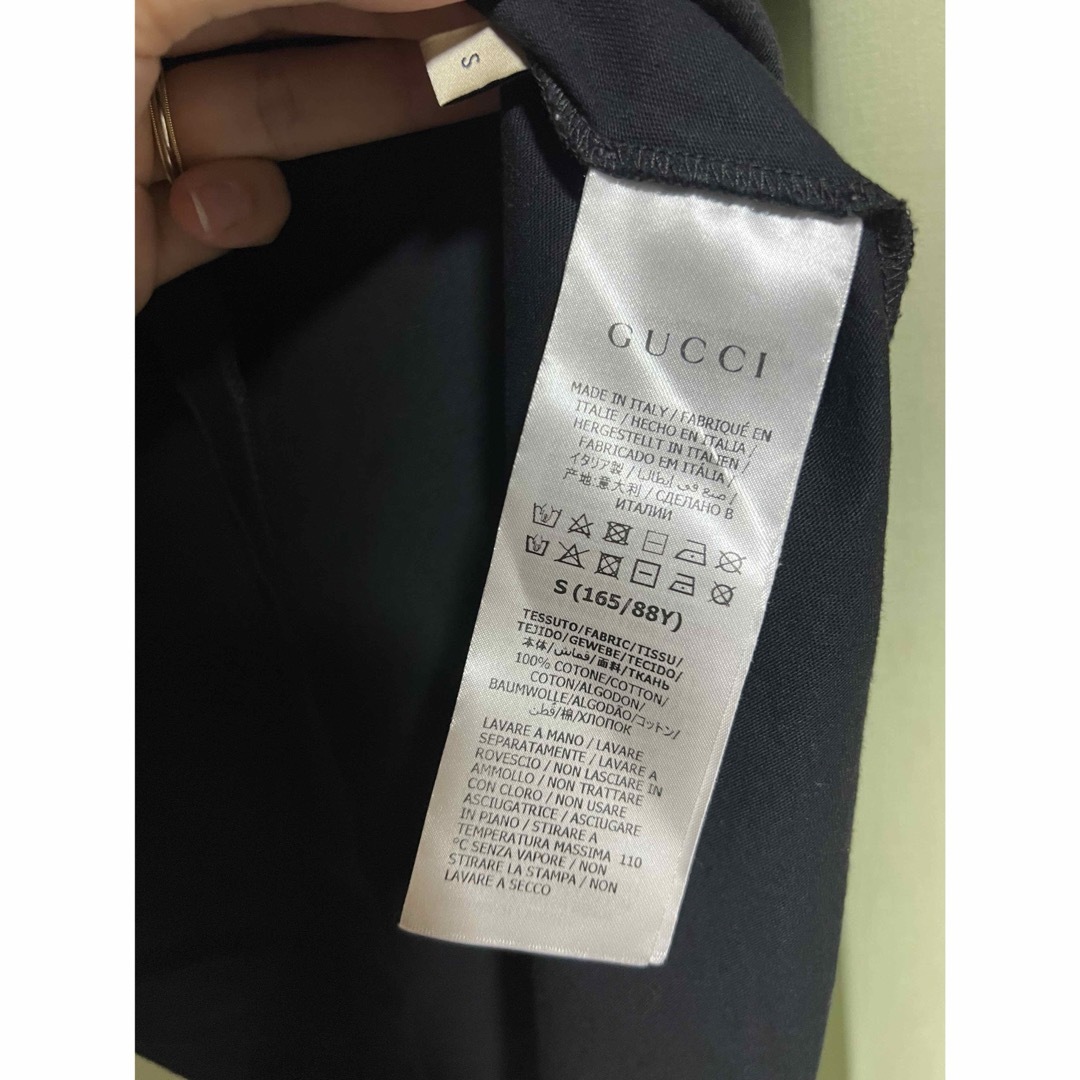 Gucci(グッチ)のGucci × The North Face ストライプ＆キャット  Tシャツ メンズのトップス(Tシャツ/カットソー(半袖/袖なし))の商品写真