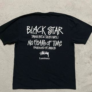 ステューシー(STUSSY)のSTUSSY BLACK STAR NO FEAR OF TIME tee L(Tシャツ/カットソー(半袖/袖なし))