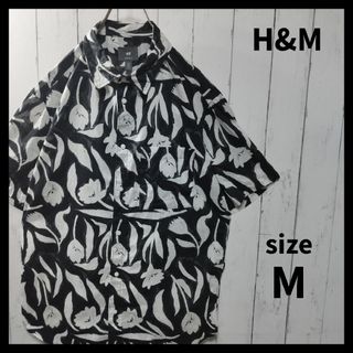 H&M - 【H&M】Artistic Patterned Aloha Shirt