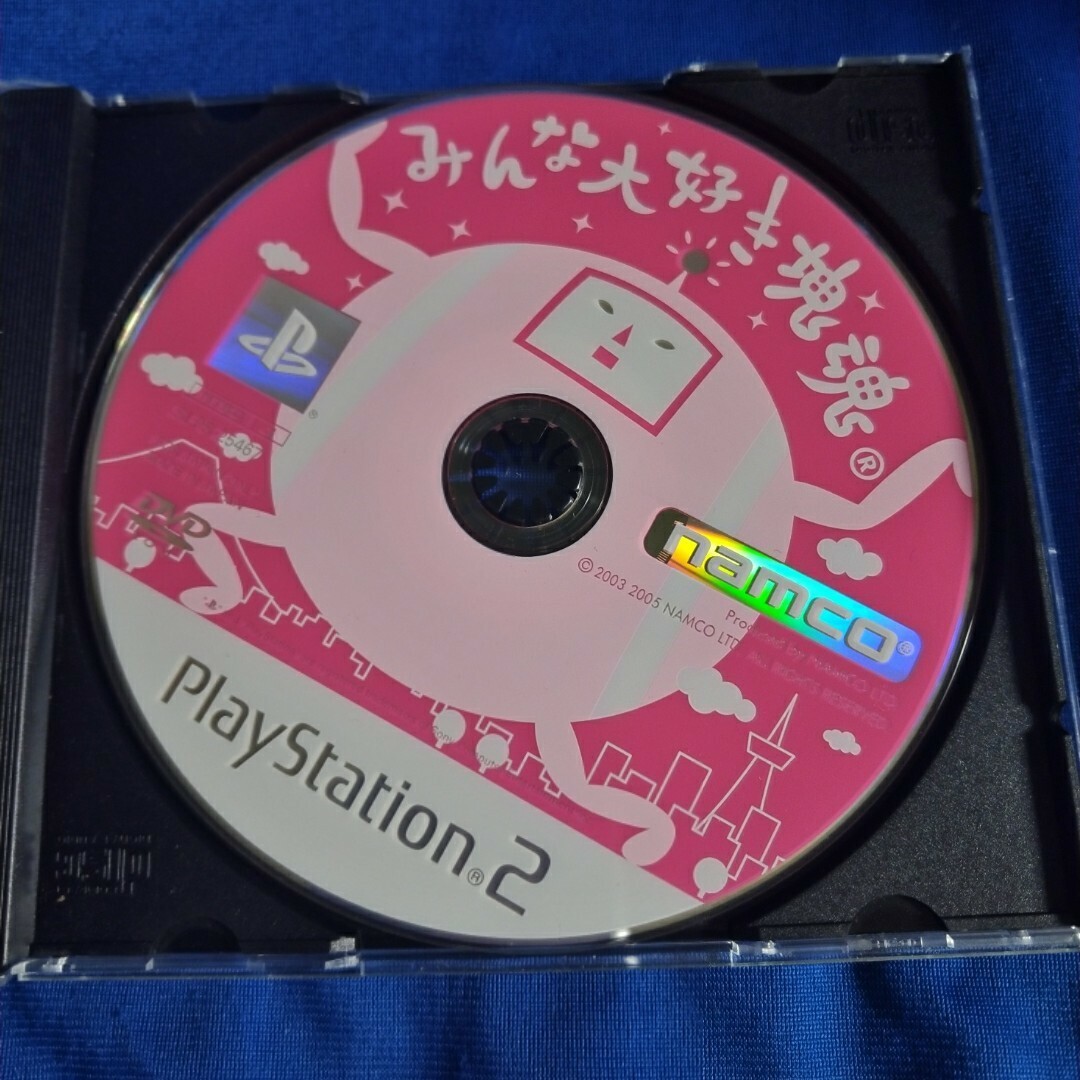 PlayStation2(プレイステーション2)のPS2 みんな大好き塊魂 エンタメ/ホビーのゲームソフト/ゲーム機本体(家庭用ゲームソフト)の商品写真