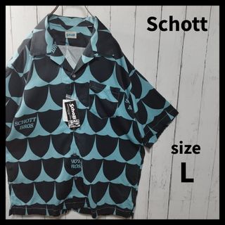 ショット(schott)の【Schott】Patterned Opencollar Shirt　D998(シャツ)