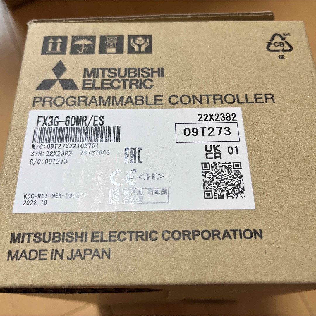 三菱電機(ミツビシデンキ)の三菱電機　Fx3G-60MR/ES PLC シーケンサー スマホ/家電/カメラのスマホ/家電/カメラ その他(その他)の商品写真