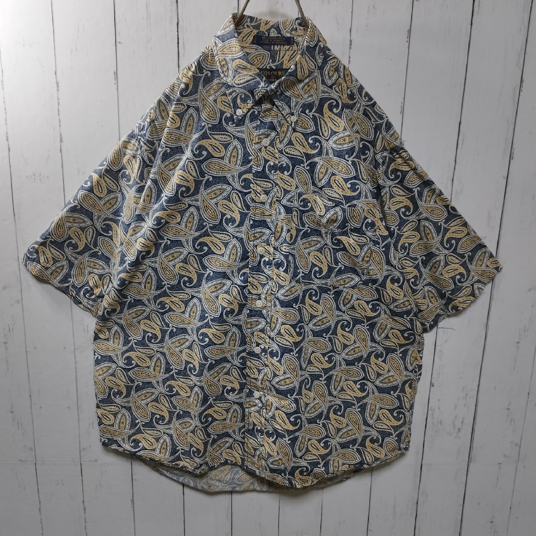 【COLOURS】Paislay Patterned Aloha Shirt メンズのトップス(シャツ)の商品写真