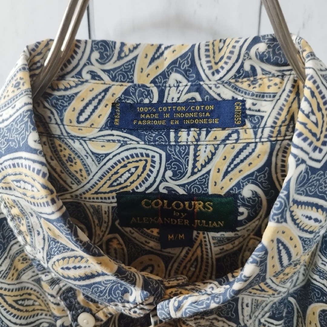 【COLOURS】Paislay Patterned Aloha Shirt メンズのトップス(シャツ)の商品写真