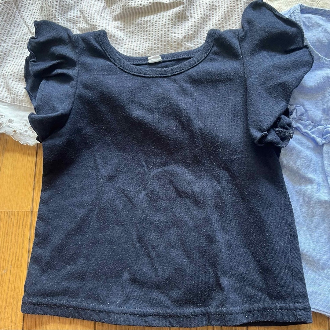 babyGAP(ベビーギャップ)のbaiya80女の子まとめ売り春夏ワンピースTシャツノースリーブシャツチュニック キッズ/ベビー/マタニティのベビー服(~85cm)(Ｔシャツ)の商品写真