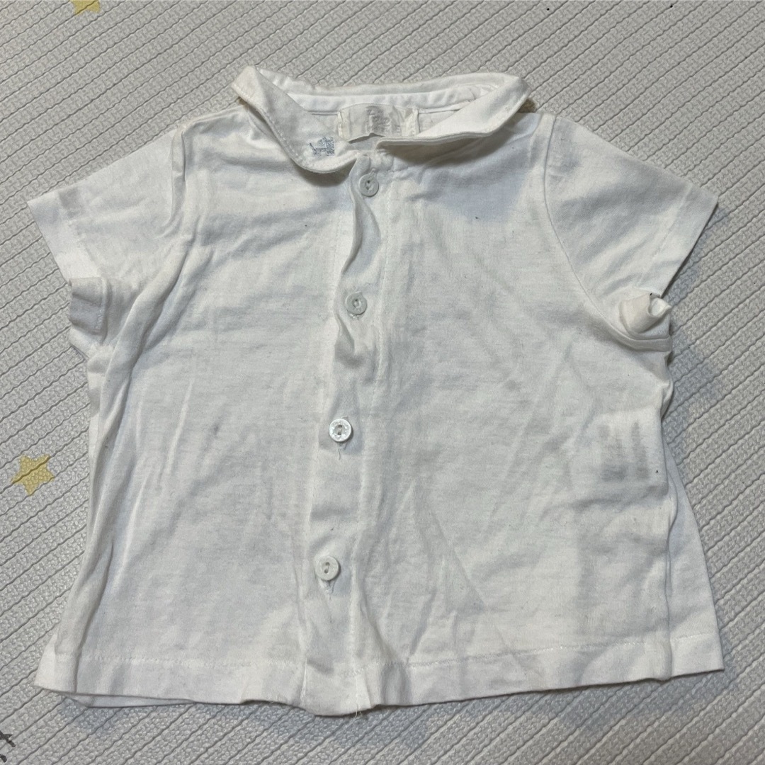 70センチ　半袖　Tシャツ　男　PETIT NOUS  夏　ベビー　３枚セット キッズ/ベビー/マタニティのベビー服(~85cm)(Ｔシャツ)の商品写真