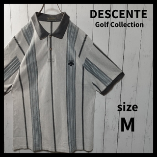 デサント(DESCENTE)の【DESCENTE】Stripe Kanoko Polo Shirt　D1003(ポロシャツ)