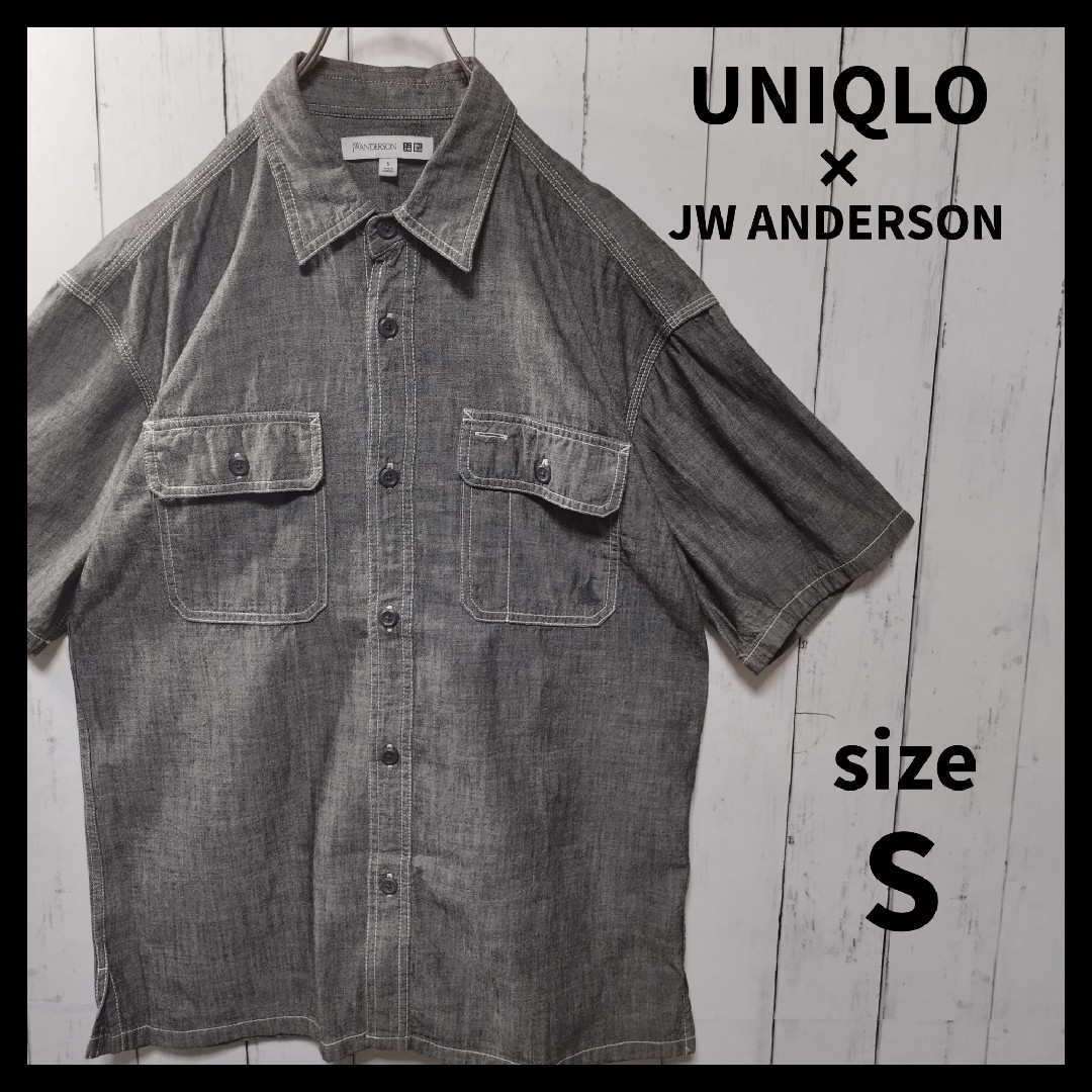 UNIQLO(ユニクロ)の【UNIQLO × JW ANDERSON】シャンブレーワークシャツ　完売品 メンズのトップス(シャツ)の商品写真