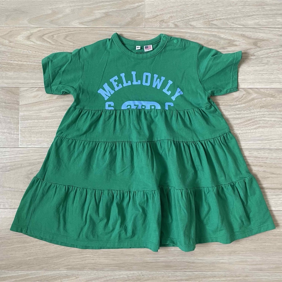 MARKEY'S(マーキーズ)の《MARKEY'S》カレッジ　ワンピース　90サイズ キッズ/ベビー/マタニティのキッズ服女の子用(90cm~)(ワンピース)の商品写真