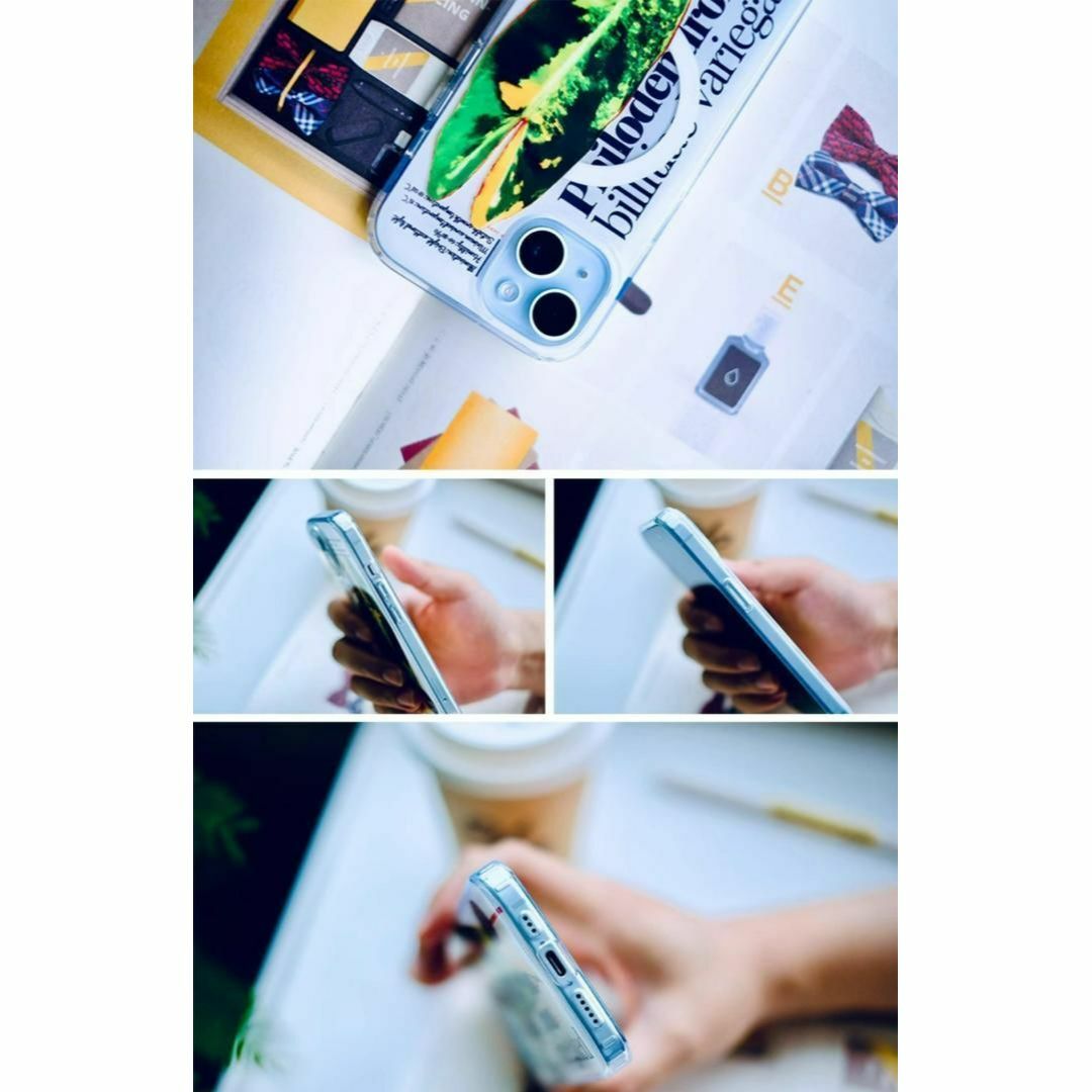 【MagSafe対応】フィロデンドロンビレッティア斑入りiphoneスマホケース スマホ/家電/カメラのスマホアクセサリー(iPhoneケース)の商品写真