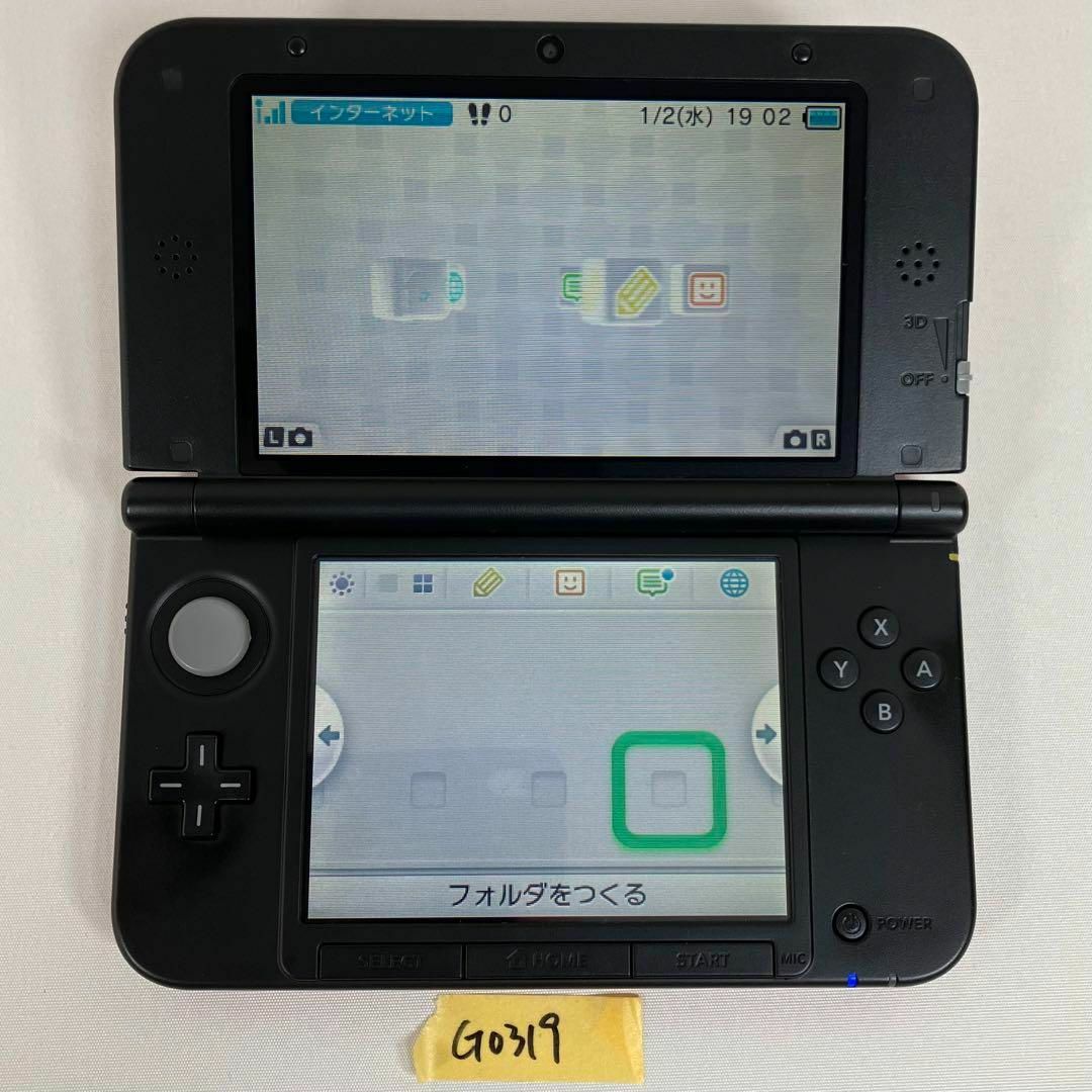 ニンテンドー3DS(ニンテンドー3DS)の【G0319】美品 完品 ニンテンドー3DS LL レッド×ブラック エンタメ/ホビーのゲームソフト/ゲーム機本体(携帯用ゲーム機本体)の商品写真