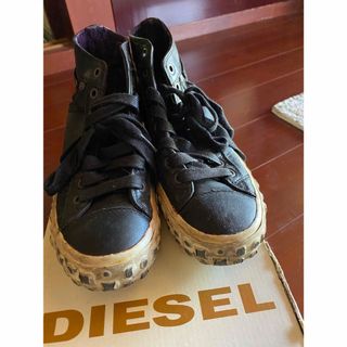 ディーゼル(DIESEL)のdiesel革スニーカー(スニーカー)