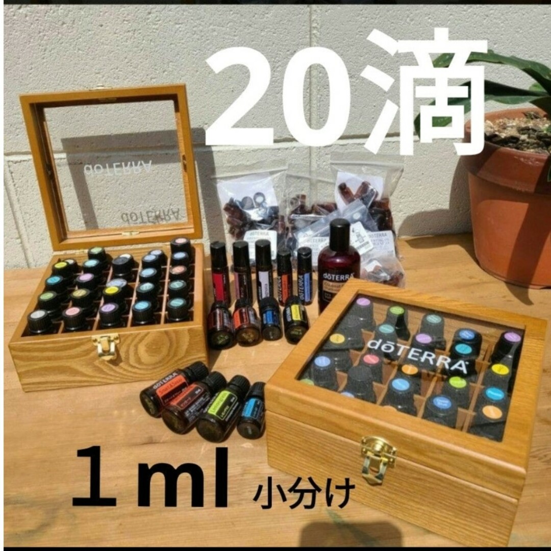 doTERRA(ドテラ)のドテラ　精油　エッセンシャルオイル　お試しセット コスメ/美容のリラクゼーション(エッセンシャルオイル（精油）)の商品写真