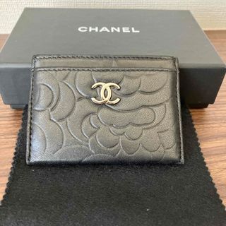 シャネル(CHANEL)のCHANEL シャネル カメリア カードケース　美品(財布)