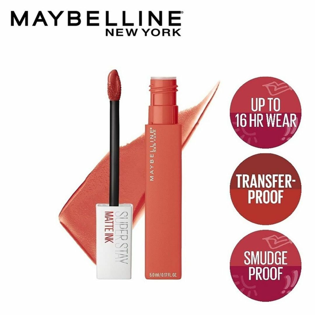 【色:210 ミルキーなブラウン】MAYBELLINE(メイベリン) SPステイ コスメ/美容のベースメイク/化粧品(口紅)の商品写真