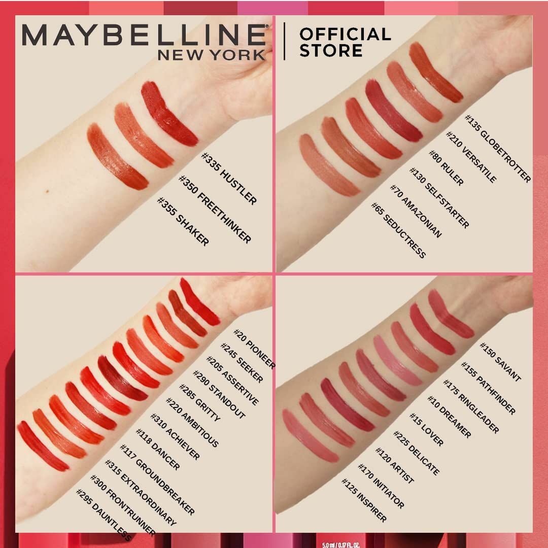 【色:210 ミルキーなブラウン】MAYBELLINE(メイベリン) SPステイ コスメ/美容のベースメイク/化粧品(口紅)の商品写真