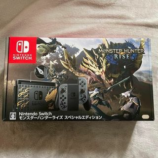 【新品未使用】Nintendo Switch  本体 モンスターハンターライズ(家庭用ゲーム機本体)