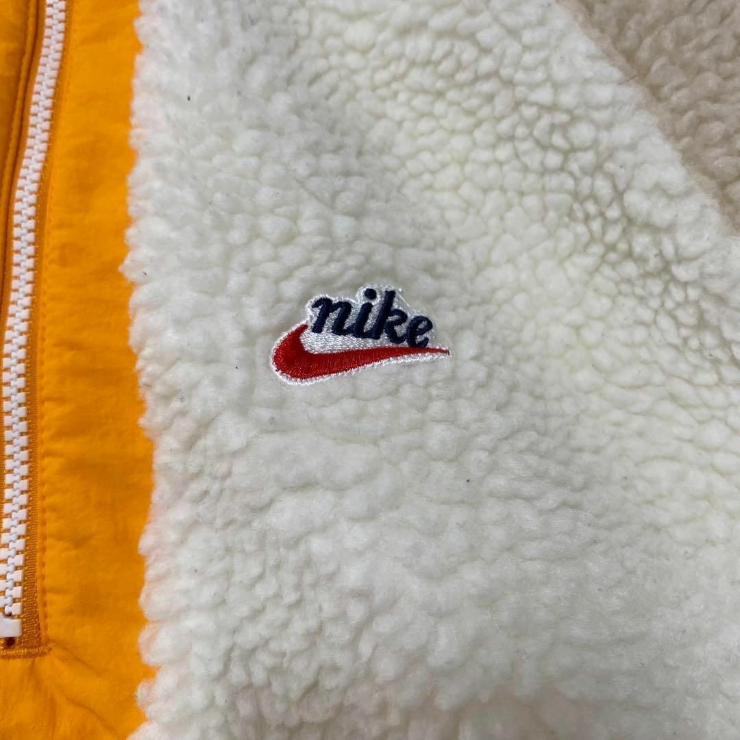 NIKE - 【美品】ナイキ NIKE ボアジャケット ハーフジップ M NIKE - 【美品】ナイキ NIKE ボアジャケット ハーフジップ M